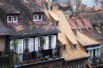 Strassburg: 22. Photo: Die Dächer Straßburgs
