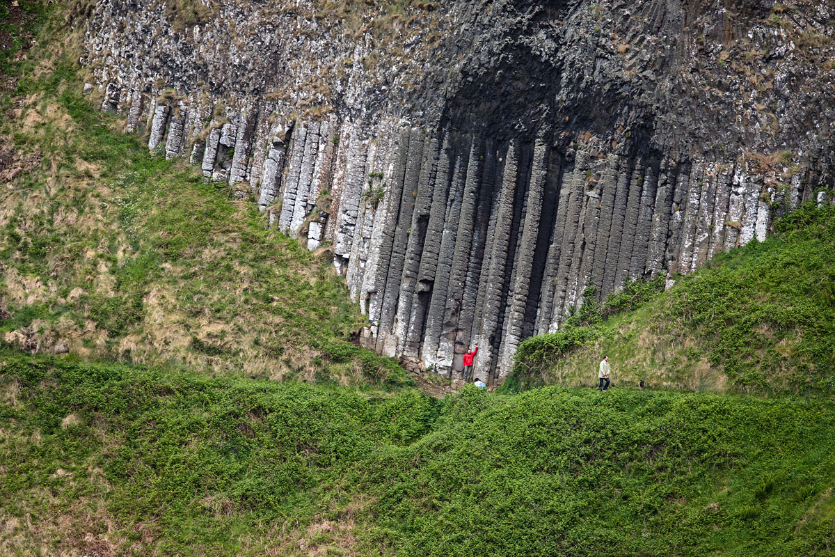 Irland: Großes Photo: Basaltsäulen