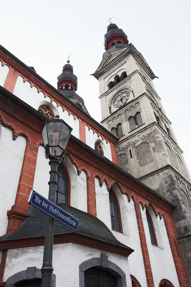 Koblenz: Großes Photo: Liebfrauenkirche