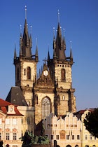 Prag: 10. Photo: Teynkirche 