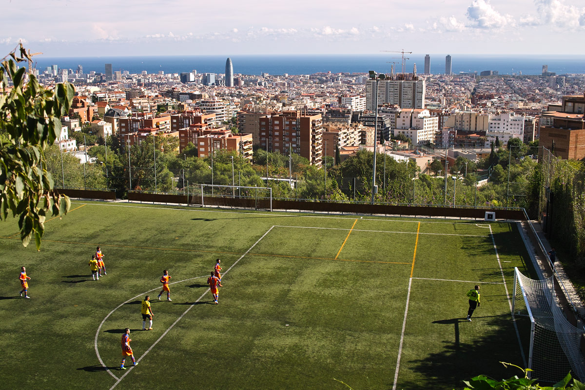 Spanien: Großes Photo: Fußball