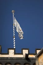 Stolzenfels: 3. Photo: Flagge