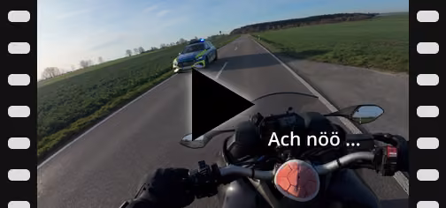 Motorrad: Video Blaulicht